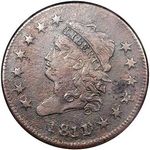 Classic Head US 1 cent (penny) values