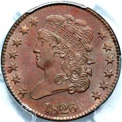1826 USA Classic Head half cent