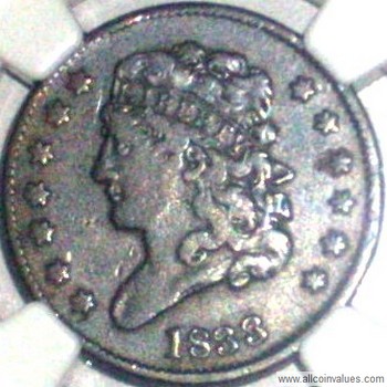 1833 USA Classic Head half cent