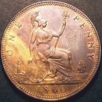 1860 UK penny values, Victoria, varieties