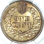 1865 US penny, Indian Head, plain 5