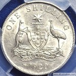 1920 Australian shilling