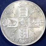 1920 UK florin value, George V