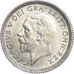 King George V era UK sixpence values