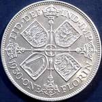 1930 UK florin value, George V
