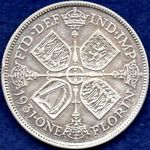 1931 UK florin value, George V