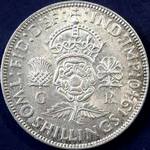 1940 UK florin value, George VI