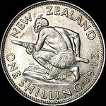 1943 New Zealand shilling