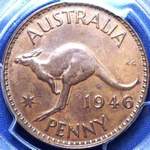 1946 Australian penny