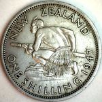 1947 New Zealand shilling