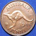 1948 Australian penny