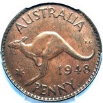 1948 Y. Australian penny