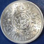 1960 UK florin value, Elizabeth II